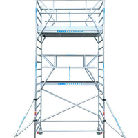 Steigeraanhanger 250 + Rolsteiger Standaard 135x250 6,2m werkhoogte enkele voorloopleuning