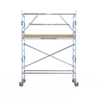 Rolsteiger Alumexx Extra 90x250 4,2m werkhoogte tegen de gevel