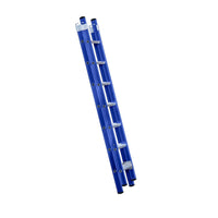 Eurostairs Reform ladder dubbel recht 2x7 sporten BLAUW