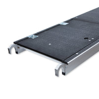 Steigeraanhanger 250 + Rolsteiger Standaard 135x250 10,2m werkhoogte carbon vloer