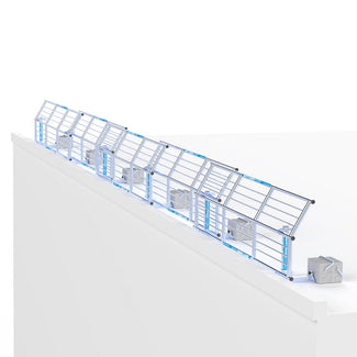 SGS Dakrandbeveiliging Slim PLUS 15 mtr complete set plat dak