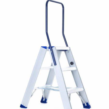 Dubbele trap professioneel 3 treden