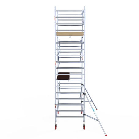 Anssems aanhanger en Basic rolsteiger 135x250x6,2m werkhoogte