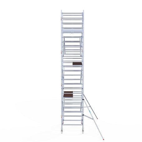 Rolsteiger Original  135x190 8,2m werkhoogte carbon vloer tegen de gevel