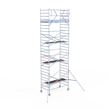 Rolsteiger Original  135x250 9,2m werkhoogte carbon vloer tegen de gevel