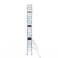 Rolsteiger Alumexx Light 75x190 8,2m werkhoogte tegen de gevel