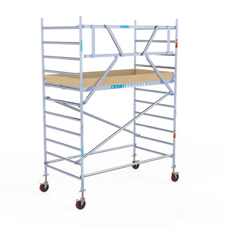 Rolsteiger Basic 135x250 4,2m werkhoogte tegen de gevel