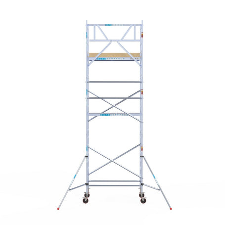 Rolsteiger Basic 90x190 7,2m werkhoogte tegen de gevel