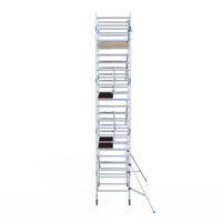 Rolsteiger Alumexx Extra 135x250 8,2m werkhoogte tegen de gevel
