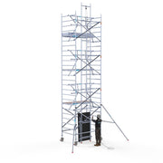 Zonnepanelen Steiger 135x305 8,2m werkhoogte, inclusief Solar lift