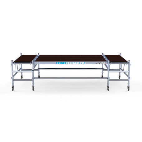 Stukadoors werkplatform laag 190x400 3m werkhoogte