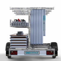 Steigeraanhanger 250 + Rolsteiger Basic 135x250 8,2m werkhoogte