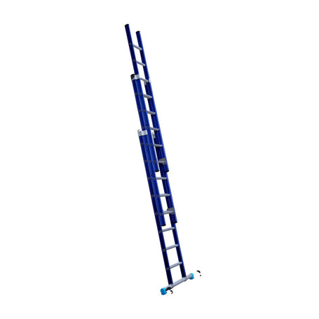 Eurostairs Reform ladder driedubbel recht 3x8 sporten BLAUW