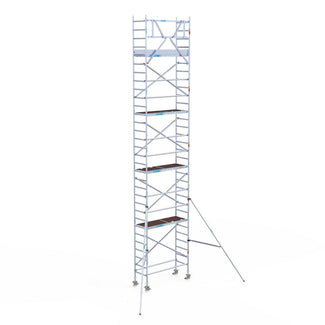 Rolsteiger Original 75x190 10,2m werkhoogte tegen de gevel