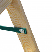 Silva dubbele trap 2x3 | Houten schildertrap
