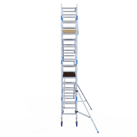Rolsteiger Alumexx Light 75x190 6,2m werkhoogte tegen de gevel