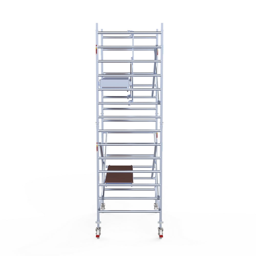 Rolsteiger Professional 135x190 5,2m werkhoogte carbon vloer tegen de gevel