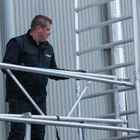Rolsteiger Basic 75x190 4,2m werkhoogte tegen de gevel