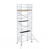 Rolsteiger Alumexx Light 135x250 8,2m werkhoogte tegen de gevel