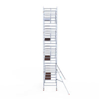 Rolsteiger Professional 135x305 9,2m werkhoogte tegen de gevel