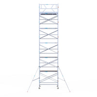 Rolsteiger Original 135x250 12,2m werkhoogte tegen de gevel