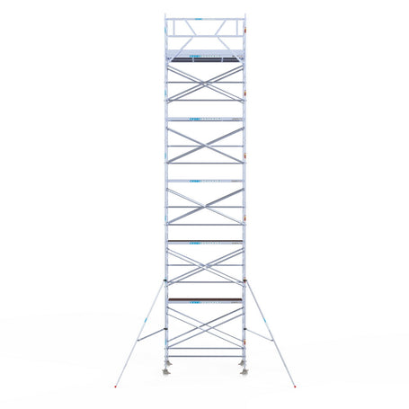 Rolsteiger Original 135x250 12,2m werkhoogte tegen de gevel
