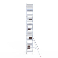 Rolsteiger Original 135x250 11,2m werkhoogte tegen de gevel