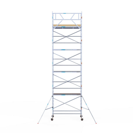 Rolsteiger Basic 135x250 10,2m werkhoogte tegen de gevel