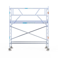 Rolsteiger Original 90x305 4,2m werkhoogte tegen de gevel