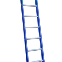 Eurostairs Ladder enkel recht 1x9 sporten BLAUW