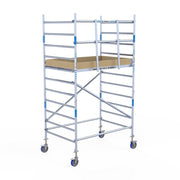 Rolsteiger Alumexx Light 135x190 4,2m werkhoogte tegen de gevel