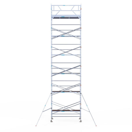 Rolsteiger Original 135x305 13,2m werkhoogte tegen de gevel