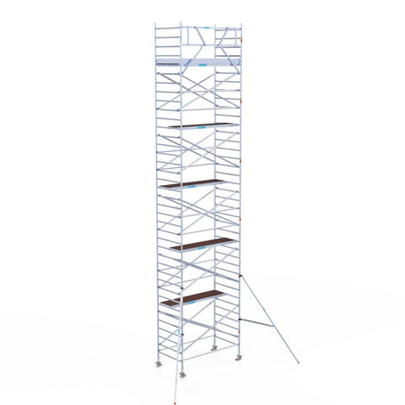 Rolsteiger Original  135x250 12,2m werkhoogte carbon vloer tegen de gevel