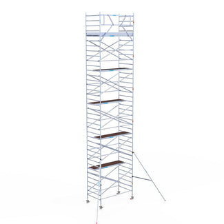 Rolsteiger Original  135x250 12,2m werkhoogte carbon vloer tegen de gevel