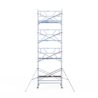 Rolsteiger Professional 135x250 9,2m werkhoogte tegen de gevel