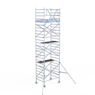 Rolsteiger Original  135x190 8,2m werkhoogte carbon vloer tegen de gevel