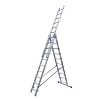Alumexx driedelige Reformladder 3x10 sporten