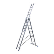 Alumexx driedelige Reformladder 3x10 sporten