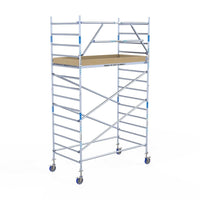 Rolsteiger Alumexx Extra 135x250 5,2m werkhoogte tegen de gevel