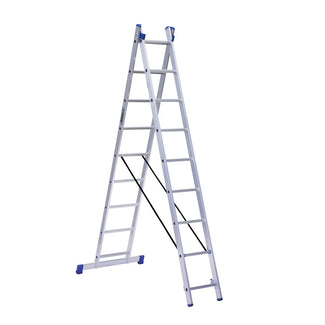 Alumexx tweedelige Reformladder 2x9 sporten