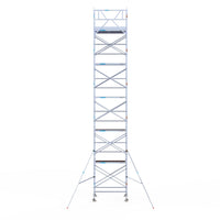 Rolsteiger Original  135x190 12,2m werkhoogte carbon vloer tegen de gevel