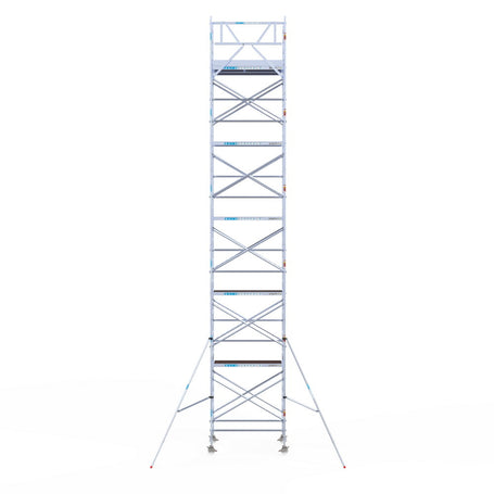 Rolsteiger Original  135x190 12,2m werkhoogte carbon vloer tegen de gevel