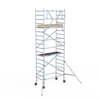 Rolsteiger Basic 90x190 6,2m werkhoogte tegen de gevel