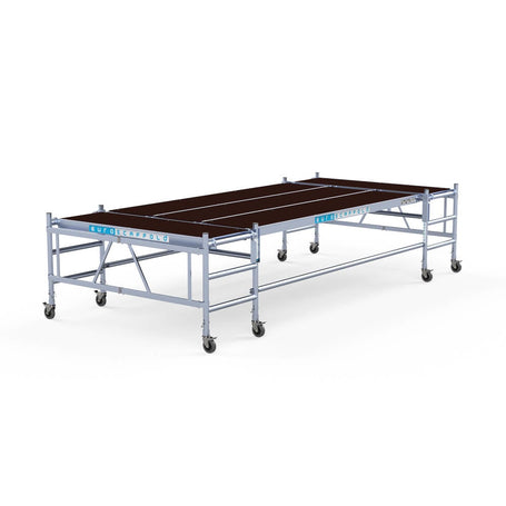 Stukadoors werkplatform laag 190x455 3m werkhoogte