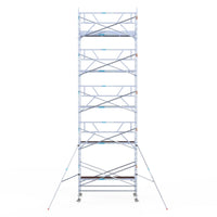 Rolsteiger Professional 135x305 11,2m werkhoogte tegen de gevel