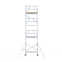 Rolsteiger Alumexx Extra 75x190 9,2m werkhoogte tegen de gevel