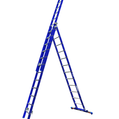 ASC XD Premium Ladder 3x12 recht met stabiliteitsbalk