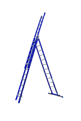 ASC XD Premium Ladder 3x12 recht met stabiliteitsbalk
