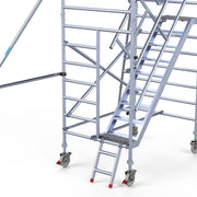 Rolsteiger doorloopframe voor trappentoren