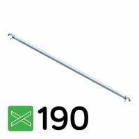 Rolsteiger diagonaal schoor 1.90m